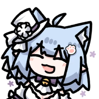 Стикер 雪音猫猫一 @zhaxia_cn - 11