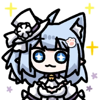 Стикер 雪音猫猫一 @zhaxia_cn - 4