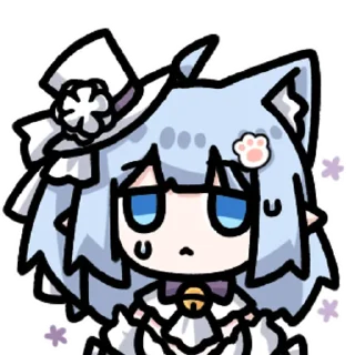 Стикер 雪音猫猫一 @zhaxia_cn - 5