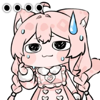 Sticker 粉猫H46 @zhaxia_cn - 6