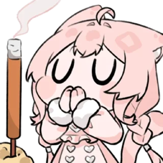 Sticker 粉猫H46 @zhaxia_cn - 10