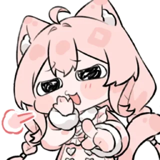 Sticker 粉猫H46 @zhaxia_cn - 8