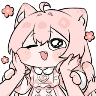 Sticker 粉猫H46 @zhaxia_cn - 5