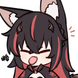 Стикер 曦月 @zhaxia_cn - 7