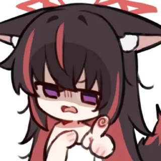 Стикер 曦月 @zhaxia_cn - 2