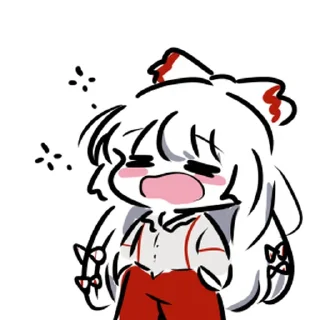 Стикер 可爱东方一 @zhaxia_cn - 7