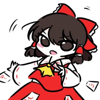 Стикер 可爱东方一 @zhaxia_cn - 8