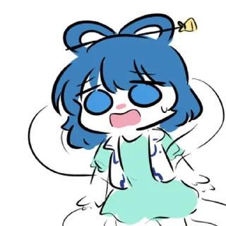 Стикер 可爱东方一 @zhaxia_cn - 4