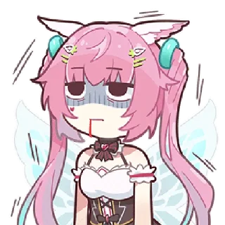 Стикер 花音兔乃~ @zhaxia_cn - 5