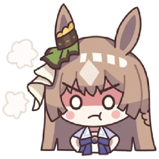 Стикер 马娘第二期 @zhaxia_cn - 1