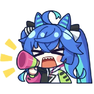 Стикер 马娘第二期 @zhaxia_cn - 0