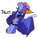 Sticker Indigo dragon - 7