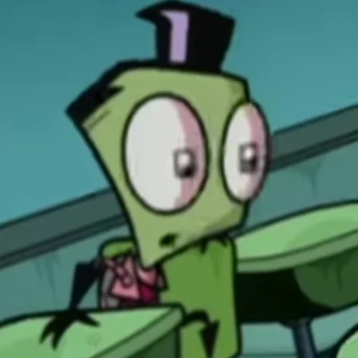 Стикер invader_Zim_ll - 1