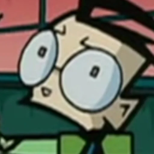 Sticker invader_Zim_ll - 1