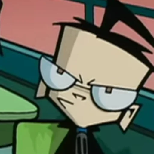 Sticker invader_Zim_ll - 1