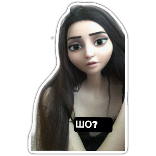 human face lipstick girl