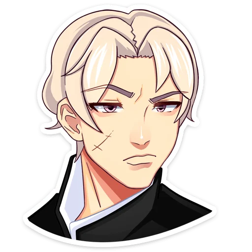 аниме эскиз иллюстрация