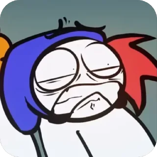 Стикер Йоу закатун @anime4_arts - 3