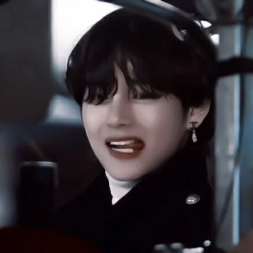 human face lip person