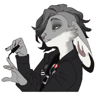 Стикер iron hare - 3