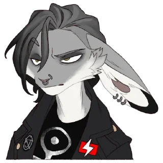 Стикер iron hare - 9