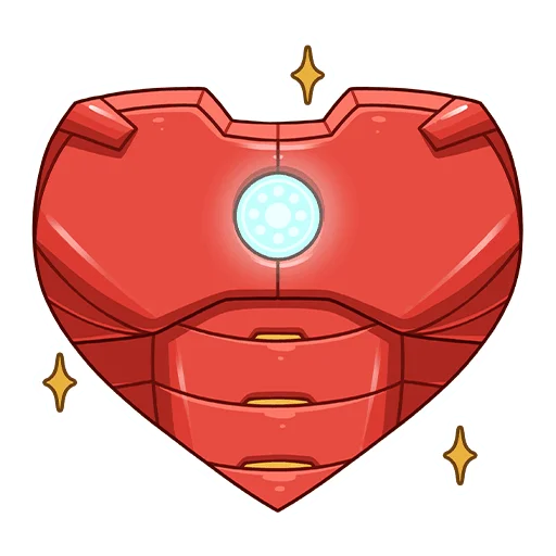 Sticker iron_man_vk - 1