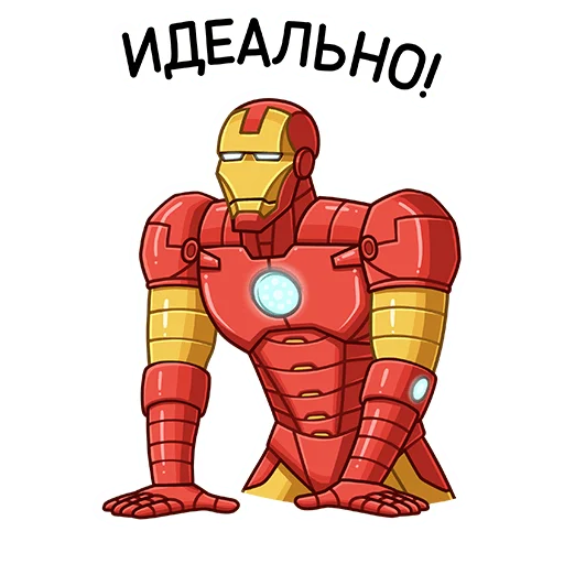 Стикер iron_man_vk - 1