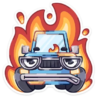 Sticker Железные кони • @TgSticker - 10