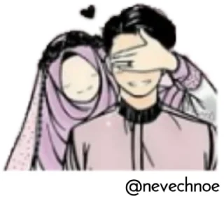 Sticker Чуждая @nevechnoe - 11