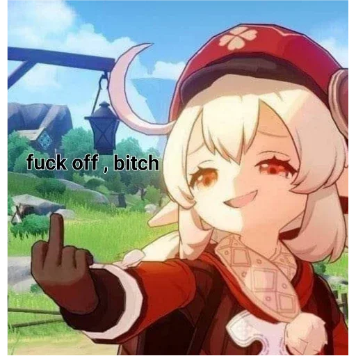 Стикер Геншин как смысл жизни - 5