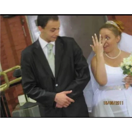 person bride clothing