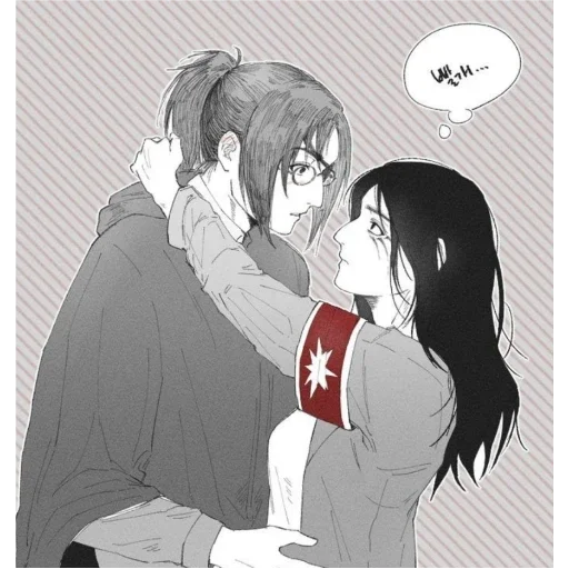 аниме мультфильм человеческое лицо