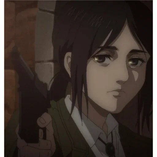 аниме человеческое лицо мультфильм