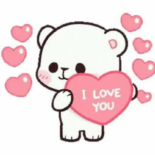 Стикер зайчик, чмокаю? - 1