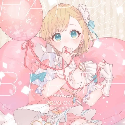 Стикер mona is my angel - 7