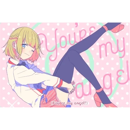 Стикер mona is my angel - 0