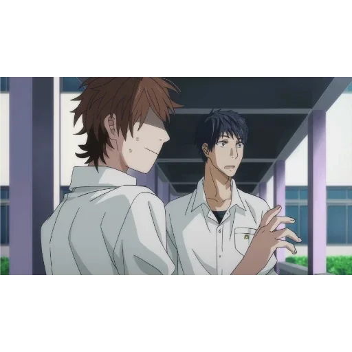 аниме человеческое лицо мультфильм