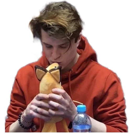 person bottle clothing