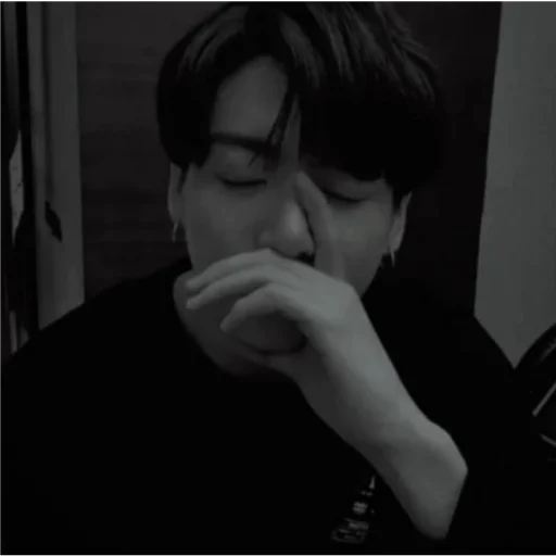 person human face black and white