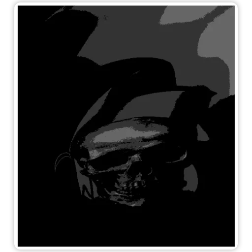 черно-белый эскиз рисование