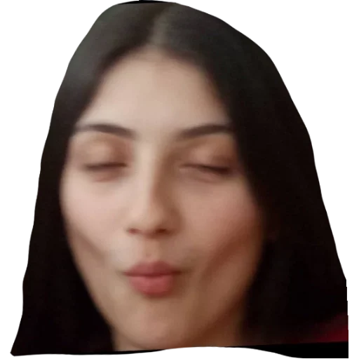 human face lip portrait