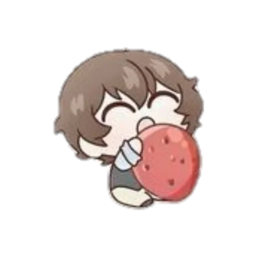 Стикер ~chibi Dazai Osamu~ - 10