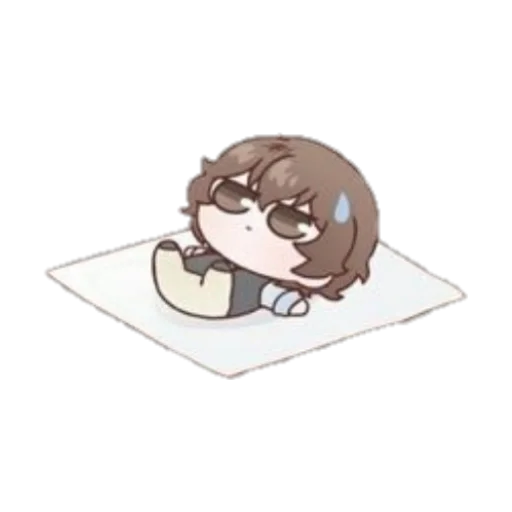 Стикер ~chibi Dazai Osamu~ - 6