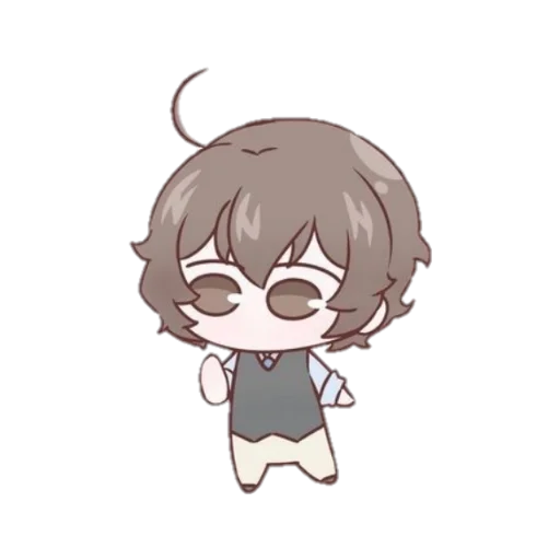 Стикер ~chibi Dazai Osamu~ - 5