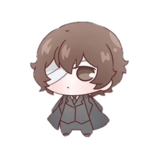 Стикер ~chibi Dazai Osamu~ - 4