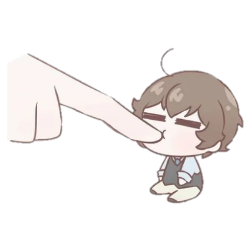 Стикер ~chibi Dazai Osamu~ - 3