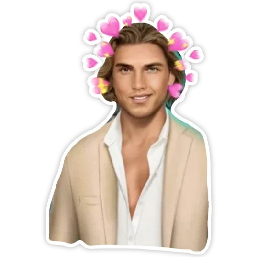 flower human face clothing