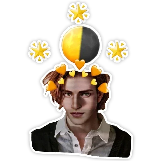 flower human face yellow