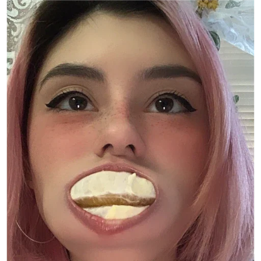 person lip human face