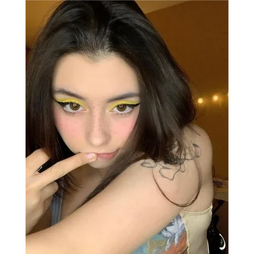 person human face eyelash